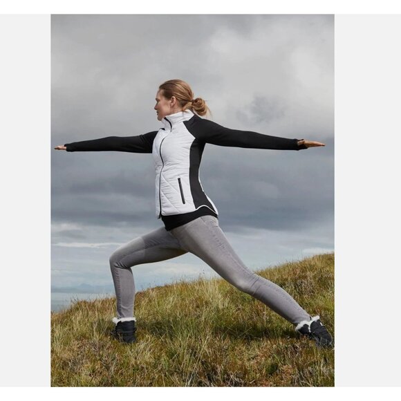 Athleta Sculptek Stretch Skinny Grey 5 Pocket Jeans 4 - Picture 3 of 7